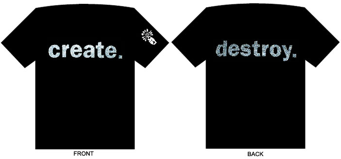 Create/Destroy T (XL) $12